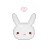 🐰 Эмодзи «Black fashion #color #black #white» для Telegram