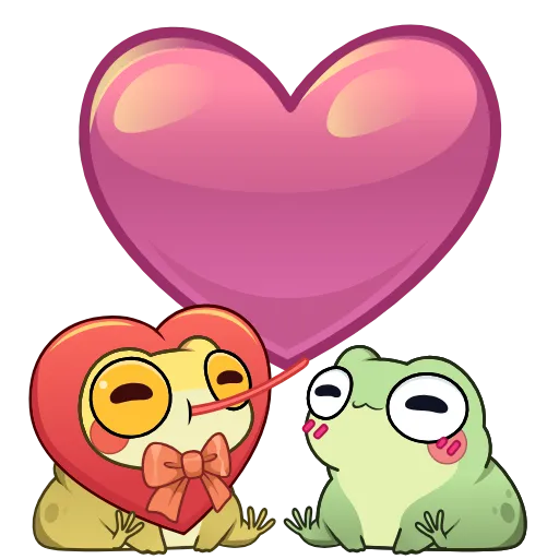 👩‍❤️‍👨 Эмодзи «Анимированный набор эмоджи с Жабой Ивановной» для Telegram