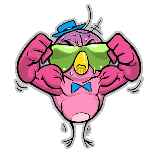 💪 Эмодзи «Жорка» для Telegram