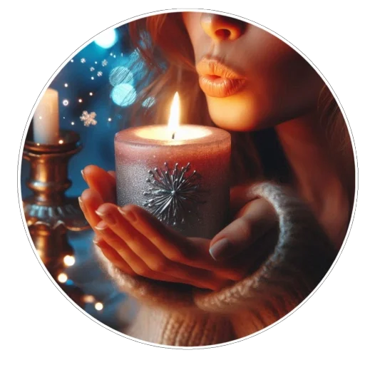 🕯️ Стикер «Зима» для Telegram