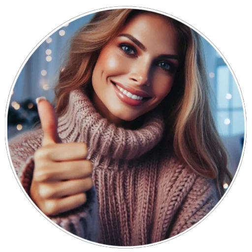 👍 Стикер «Зима» для Telegram