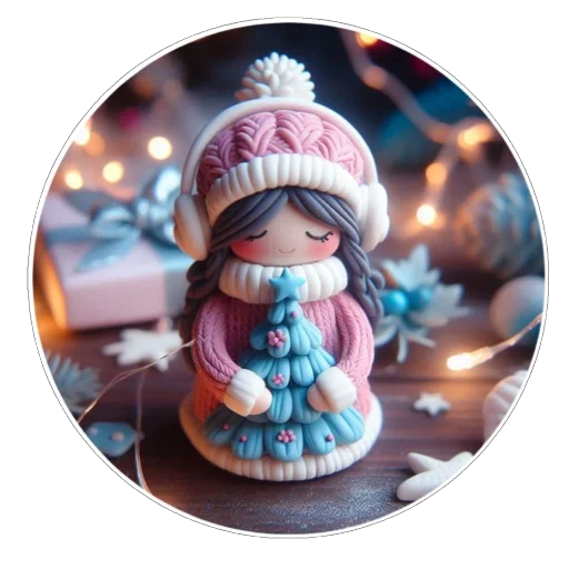 🧸 Стикер «Зима» для Telegram