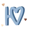 🤩 Эмодзи «Акварельная зима» для Telegram