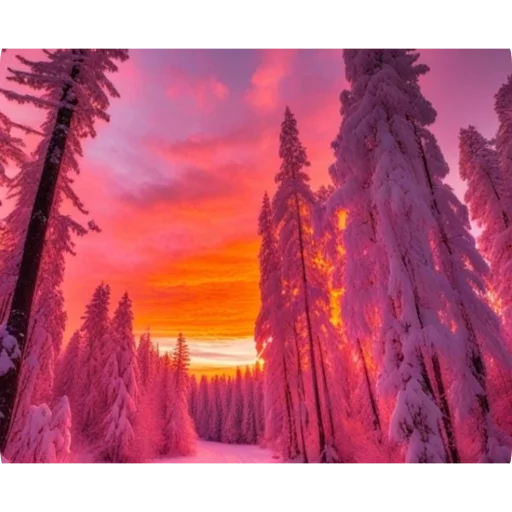 🌌 Стикер «Зимний вайб» для Telegram