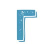🙂 Эмодзи «Зимний набор букв и таблички с календарём» для Telegram