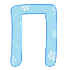 ❤️ Эмодзи «New Year - зимние буквы» для Telegram
