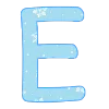 😊 Эмодзи «New Year - зимние буквы» для Telegram