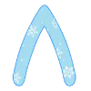 😊 Эмодзи «New Year - зимние буквы» для Telegram