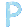 😊 Эмодзи «New Year - зимние буквы» для Telegram