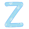 😊 Эмодзи «New Year - зимние буквы» для Telegram