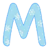 😊 Эмодзи «New Year - зимние буквы» для Telegram