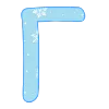 😊 Эмодзи «New Year - зимние буквы» для Telegram