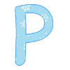 😊 Эмодзи «New Year - зимние буквы» для Telegram