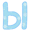 😊 Эмодзи «New Year - зимние буквы» для Telegram