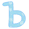 😊 Эмодзи «New Year - зимние буквы» для Telegram