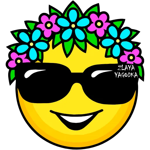😎 Эмодзи «Zlaya Yagodka» для Telegram