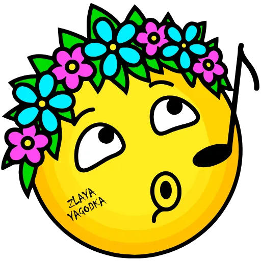 🎶 Эмодзи «Zlaya Yagodka» для Telegram