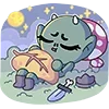 😴 Эмодзи «Злыдня» для Telegram
