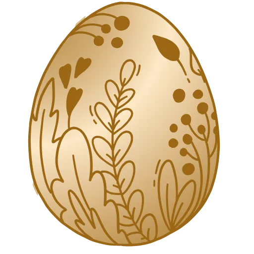 🥚 Эмодзи «Ⲡⲁⲥⲭⲁ» для Telegram