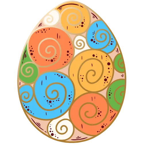 🥚 Эмодзи «Ⲡⲁⲥⲭⲁ» для Telegram