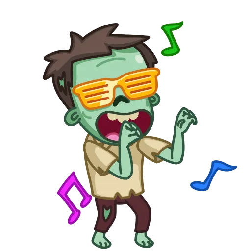 🕺 Эмодзи «Zombie» для Telegram