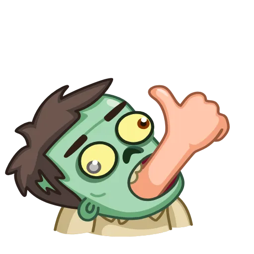 👍 Эмодзи «Zombie» для Telegram