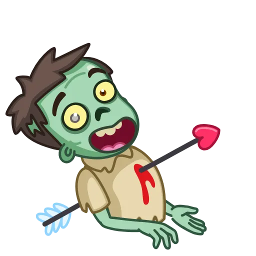 😘 Эмодзи «Zombie» для Telegram