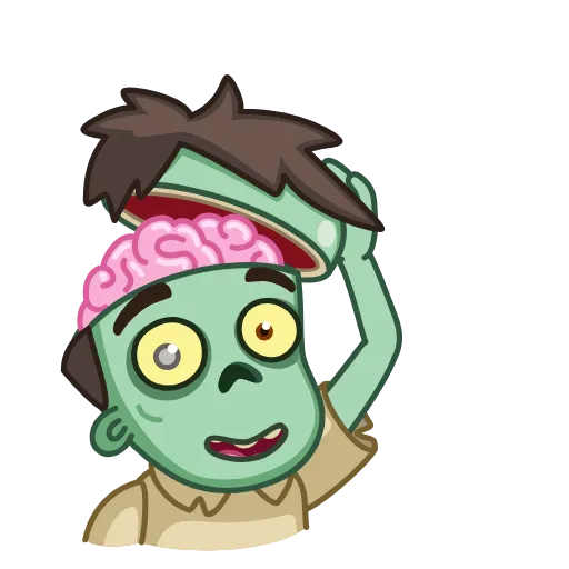 👋 Эмодзи «Zombie» для Telegram