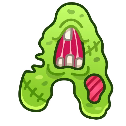 Стикерпак #animated #decor #fonts #halloween для Telegram