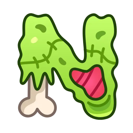 🔤 Эмодзи «#animated #decor #fonts #halloween» для Telegram