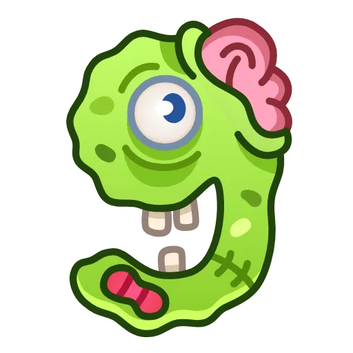 9️⃣ Эмодзи «#animated #decor #fonts #halloween» для Telegram