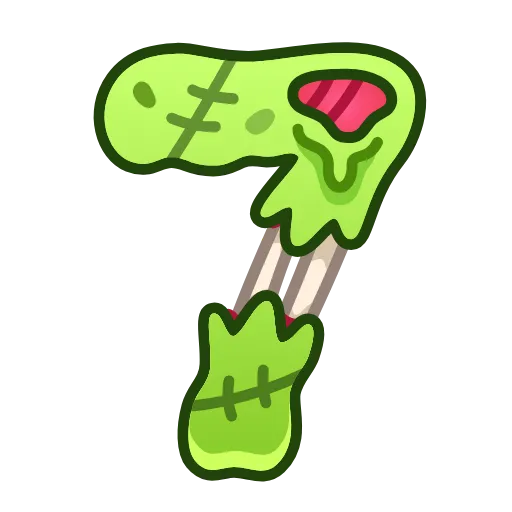 7️⃣ Эмодзи «#animated #decor #fonts #halloween» для Telegram