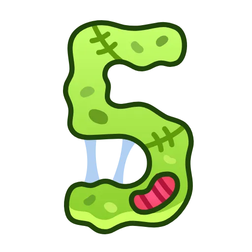 5️⃣ Эмодзи «#animated #decor #fonts #halloween» для Telegram