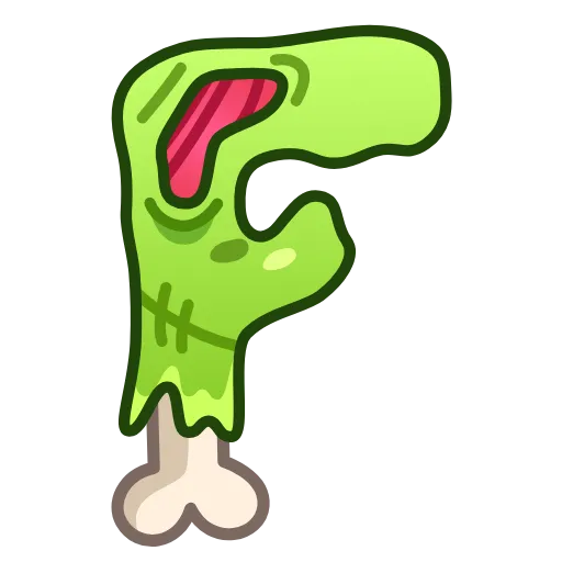 🔤 Эмодзи «#animated #decor #fonts #halloween» для Telegram