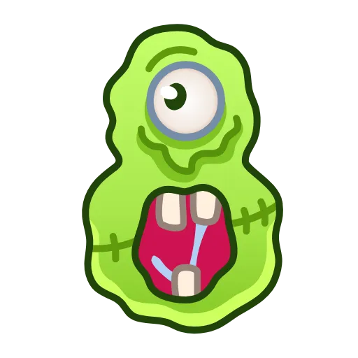 8️⃣ Эмодзи «#animated #decor #fonts #halloween» для Telegram