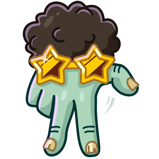 🤩 Эмодзи «Zombie Hand» для Telegram