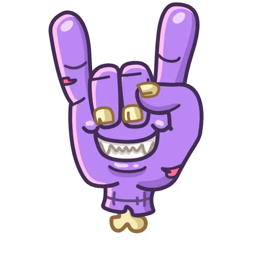 🤟 Эмодзи «Zombie Hand» для Telegram