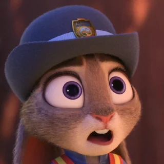 😒 Стикер «Видео набор стикеров по мульту «Zootopia Зверополис»» для Telegram