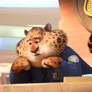 😱 Стикер «Видео набор стикеров по мульту «Zootopia Зверополис»» для Telegram