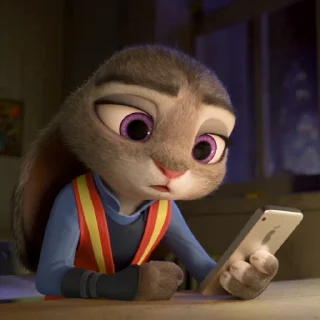 🙄 Стикер «Видео набор стикеров по мульту «Zootopia Зверополис»» для Telegram