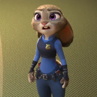 😮‍💨 Стикер «Видео набор стикеров по мульту «Zootopia Зверополис»» для Telegram