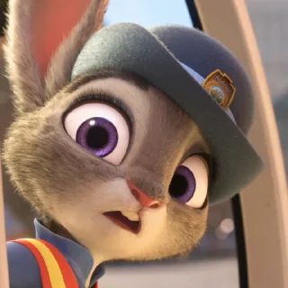 😏 Стикер «Видео набор стикеров по мульту «Zootopia Зверополис»» для Telegram