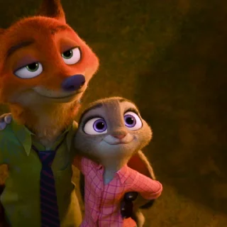 🥕 Стикер «Видео набор стикеров по мульту «Zootopia Зверополис»» для Telegram