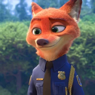 🫡 Стикер «Видео набор стикеров по мульту «Zootopia Зверополис»» для Telegram