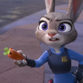 😏 Стикер «Видео набор стикеров по мульту «Zootopia Зверополис»» для Telegram