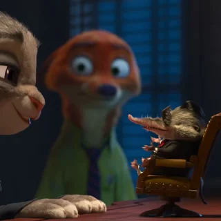 😚 Стикер «Видео набор стикеров по мульту «Zootopia Зверополис»» для Telegram