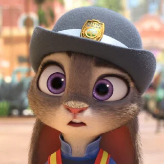 😒 Стикер «Видео набор стикеров по мульту «Zootopia Зверополис»» для Telegram
