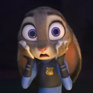 🫢 Стикер «Видео набор стикеров по мульту «Zootopia Зверополис»» для Telegram