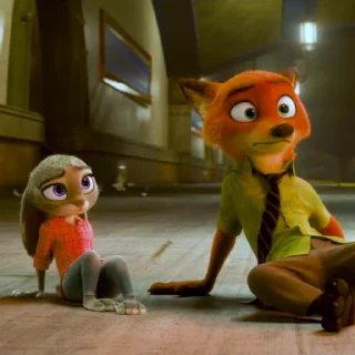 😂 Стикер «Видео набор стикеров по мульту «Zootopia Зверополис»» для Telegram