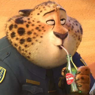 🧃 Стикер «Видео набор стикеров по мульту «Zootopia Зверополис»» для Telegram